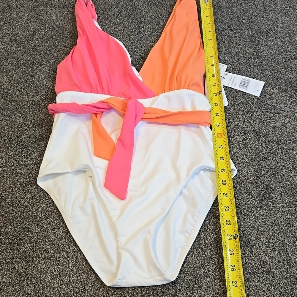 NWT Sanctuary Women Colorful One-Piece Swimsuit Sz S